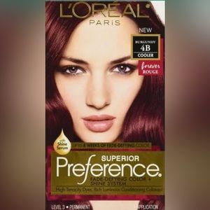 Set of 3 L'Oreal Superior Preference Burgundy 4B NIB